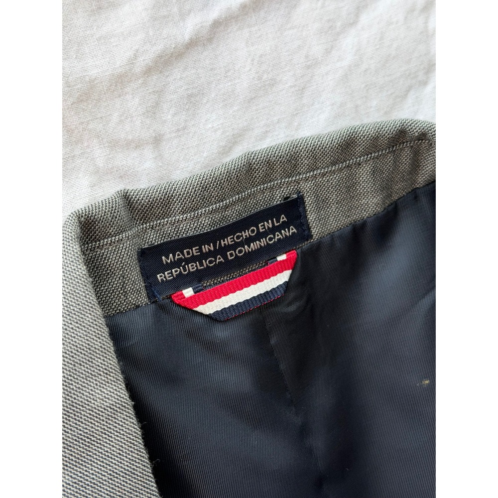 Tommy Hilfiger Boys Gray Blazer Sport Coat Size 16 Formal Wedding School Suit - Picture 2 of 5